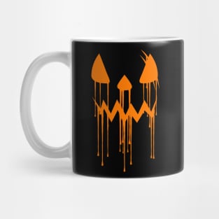 Dripping Pumpkin Smile Mug